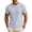 Gray, variant on yillto Men Big and Tall Tshirts Breathable Lightweight Summer V Neck Short Sleeve Workout Athletic Tee