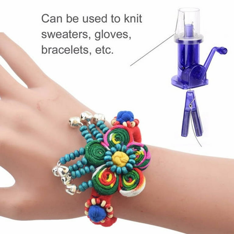 Embellish-knitting Machine Hand Knit Loom Rope Thread Weave Tool Spool  Tricotin Machine Spool Knitter Sewing Accessories Knitters Sewing Needle
