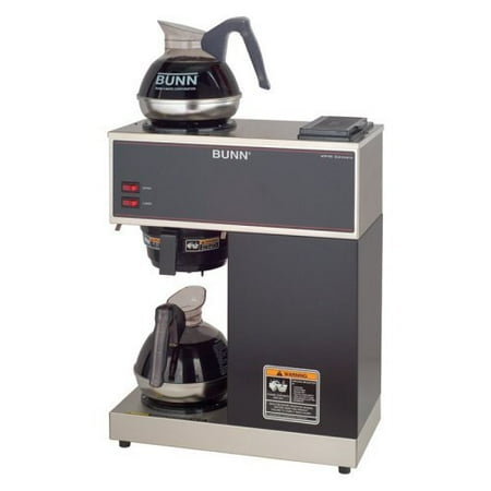 BUNN VPR-2EP 12-Cup Pourover Commercial Coffee Brewer - Black