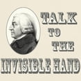 thumbnail image 3 of CafePress - Adam Smith Invisible Hand Light T Shirt - Men's Classic Graphic T-Shirt, 3 of 4