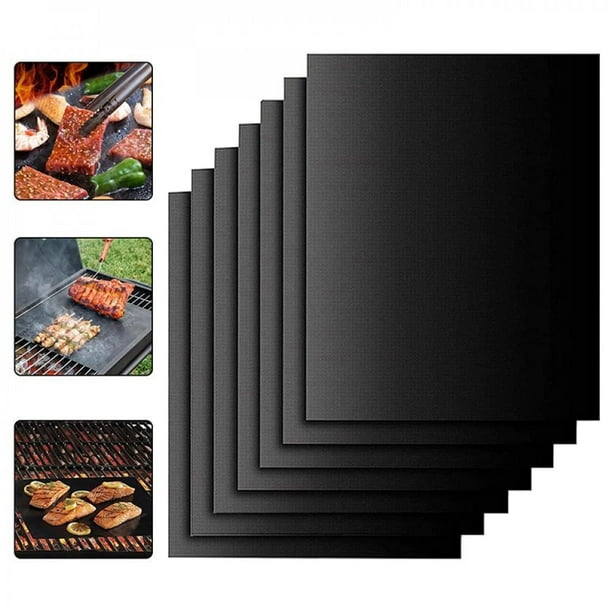 BBQ Grill Mat Barbecue Outdoor Baking Nonstick Pad Reusable Cooking Plate Grilling Sheet for