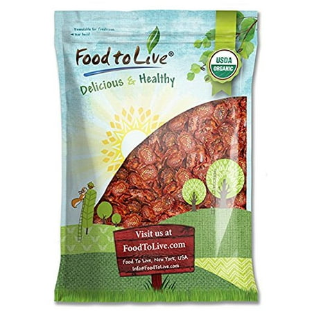 - Organic Sun-Dried Tomatoes, 5 Pounds - Kosher, Non-GMO, Raw, Vegan, Unsulfured, Bulk - by Food to Live