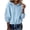 Light Blue, variant on HAiming Womens Hoodies Long Sleeve Drawstring Solid Color Casual Trendy Sweatshirts Fall Winter Going out Blouses