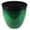 Green, variant on (EPR15-205 Large Egg Shaped Planter - Modern Indoor & Outdoor Decorative Flower Pot/Box (15 Inch, Green Flower)
