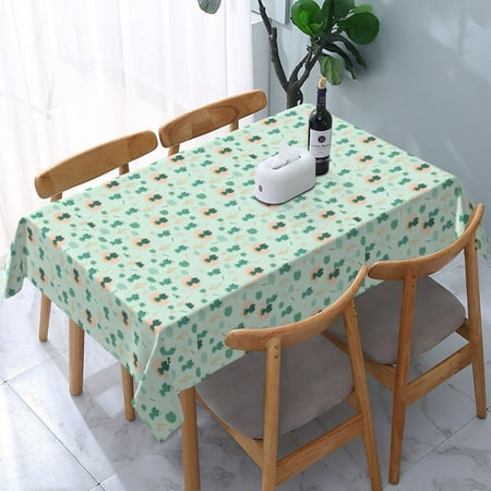 

Tablecloth Little Frogs Pattern Table Cloth For Rectangle Tables Waterproof Resistant Picnic Table Covers For Kitchen Dining/Party(54x72in)
