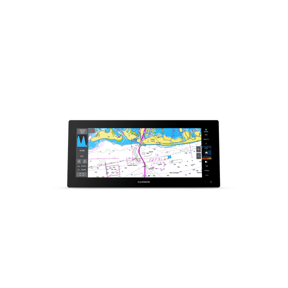 Garmin GPSMAP 1543xsv Chartplotter with SideVu, ClearVu and Traditional CHIRP Sonar and Mapping
