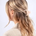 thumbnail image 5 of 6 PCS Hair Clips.Claw Clips for Thick Thin Hair. Hair Clips for Women Girls. 2" Square Claw Clips. Rectangle Hair Jaw Clips. Non-slip Banana Clips Claw Clamps Barretes. Hair, 5 of 5