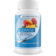Peak Cleanse - Flush Excess Waste And Toxins - Increase Nutrient Absorption - Promote Weight Loss - 100% Natural Ingredients - 60 Capsules