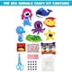 thumbnail image 5 of Jetcloudlive Kit de Costura de Animales Marinos para Niños Kit de Manualidades de Animales Del Océano Coser Animales de Peluche Adornos de Fieltro Kit de Costura Educativo Mermaid Kits de Arte DIY pa, 5 of 10