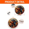 thumbnail image 2 of Daschund Stained Glass Suncatcher Ornament – Holiday Ornament with Text for Loved Ones, Family & Friends, Christmas 2025 Decoration, 2 of 6