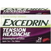 Excedrin Tension Headache Caplets 24 ea (Pack of 4)
