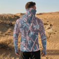 thumbnail image 4 of Sun Protection Shirts for Men Fishing Shirt with Hood,UPF 50+ Sun Protection Hoodie Camo Long Sleeve Shirts High Visibility Safety T Shirt, 4 of 9