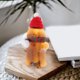 thumbnail image 3 of Juego de 2 botellas de jugo vacías navideñas, con forma de hombrecito de jengibre, transparentes, para bebidas, con sombreros y bufandas, de 500 ml, 3 of 7