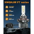 thumbnail image 6 of For Ford Focus 2008-2011 2X Combo 9008 H13 LED Headlights Bulbs High Low Beam, 6 of 9