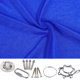 thumbnail image 1 of Ropa de doble capa Columpio interior Hamaca colgante Silla Lycra Cuddle Pod Terapia Columpios para autismo Niño con necesidades especiales (Azul), 1 of 4