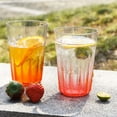 thumbnail image 2 of Greentainer Plastic Cups StackableReusable Drinking Glasses Apartment Essentials. Mugs for Family Gatherings, Parties, Picnics,Unbreakable ,Lightweight Tumbler Dishwasher Safe 12PCS 350ml BPA Free, 2 of 9