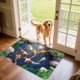thumbnail image 4 of Baño de Alfombra de Piso, Alfombra de Estanque de Terciopelo de Cristal de 40x60cm, Absorbente de Agua Antideslizante, Alfombras de Piso para el Hogar, 4 of 7