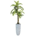 thumbnail image 1 of Vintage Home Artificial Faux Real Touch 106" Tall Palm Tree And Resin Planter, 1 of 1