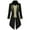Black, variant on Men's Fake Two Piece Tuxedo, Steampunk Costume Coat, Gothic Victorian Tailcoat for Roleplay, Victorian Style Long Coats, Medieval Inspired Formal Jacket