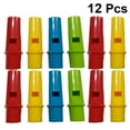 thumbnail image 4 of Pan Flutes Ps Abs Assorted Color 12Pcs 2.2x0.6x0.6in Kids Musical Instruments, 4 of 8