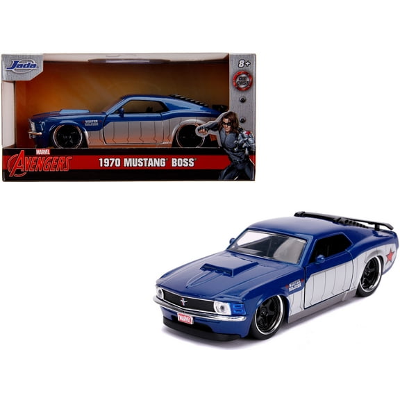 JADA TOYS 1/32 - FORD Mustang Boss 429 - Winter Soldier - 1970