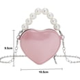 thumbnail image 2 of Nueva tendencia, bolso de mensajero a la moda, bolso de cadena, bolso de mensajero pequeño simple little love pericardio para mujer, 2 of 5