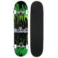 thumbnail image 1 of Krown Rookie Green Flame Planche à Roulettes Complet, 1 of 4