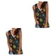 thumbnail image 1 of Qarigey Camiseta sin mangas con estampado de encaje para mujer, camiseta sin mangas para vacaciones en la playa, Top de verano para mujer, ropa tipo 4 XXL 2piezas, 1 of 6