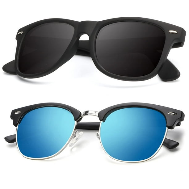 Gafas de sol KALIYADI polarizadas semisin montura que bloquean los rayos UV