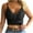 Black, variant on Utoimkio Vest Crop Wireless Bras for Women No Underwire Lace Full Coverage Bras for Women Comfort Breathable Everyday Bras