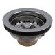 thumbnail image 1 of Colador de fregadero Plumb Pak, latón cromado, 8,9 cm con acero inoxidable, 1 of 1
