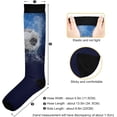 thumbnail image 3 of GZHJMY Cool Football Compression Socks for Women Men, Knee High Stockings for Athletic Sports,Running,Travel (20-30mmHg), 3 of 7