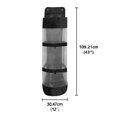thumbnail image 3 of ZheElen Transparent Mesh Door Storage Bag Easy To Retrieve Items Black Allowing, 3 of 6