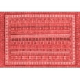 thumbnail image 1 of Ahgly Company Machine Washable Indoor Rectangle Abstract Red Modern Area Rugs, 2' x 4', 1 of 4