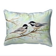thumbnail image 2 of Betsy Drake SN638 11 x 14 in. Dicks Chickadees Small Outdoor & Indoor Pillow, 2 of 2