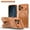 Orange, variant on Decase Magnetic Case for iPhone 17 Pro Max,Hard Hard PC+TPU Dual-Layer Hybrid Case with Stand, Compatible with Mag-Safe,Built in Kickstand, Military Grade Drop Protection Shockproof Case,Orange