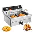 thumbnail image 1 of VEVOR Freidora electrica comercial VEVOR de encimera, 3000 W, 30,6 qt/29 l, 1 of 9