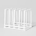 thumbnail image 1 of Wire Storage Pan Organizer White - Brightroom™: Iron Kitchen Cabinet & Pantry Organizer, 10" H x 13" D x 9" W, 1 of 6