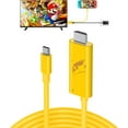 TRAHOOPortable HDMI Cable Compatible with Nintendo Switch NS/OLED, USB