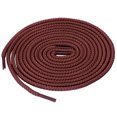 thumbnail image 1 of 2 Pares De Cordones Redondos Gruesos Unisexo Colores Sólidos Para Zapatos De Cuero Rojo óxido 80 cm/31.5, 1 of 4