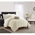 thumbnail image 2 of NY&C Home Leighton 5-Piece Geometric Comforter Set, King, Beige, 2 of 2