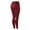 Wine, variant on Kvture 2PC Womens Yoga Leggings High Waisted Tummy Control Butt Lifting Leggings Compression Stretchy Workout Pants with Pockets Hot Pink M