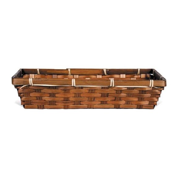 Rectangular Bamboo Basket