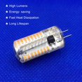 thumbnail image 4 of SHIQI-Dimmable LED G4 Bi-Pin Base Bulbs,AC 110V( Do Not Use in Low Voltage 12V), 3W(Equivalent to 20W 30W T3 Halogen Track Bulb), Warm White 3000K, Home Lighting,Landscape Light,Ceiling Lights,10-Pac, 4 of 4
