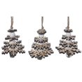 thumbnail image 1 of Wooden Snowflake Ornament - Set of 12, 1 of 3