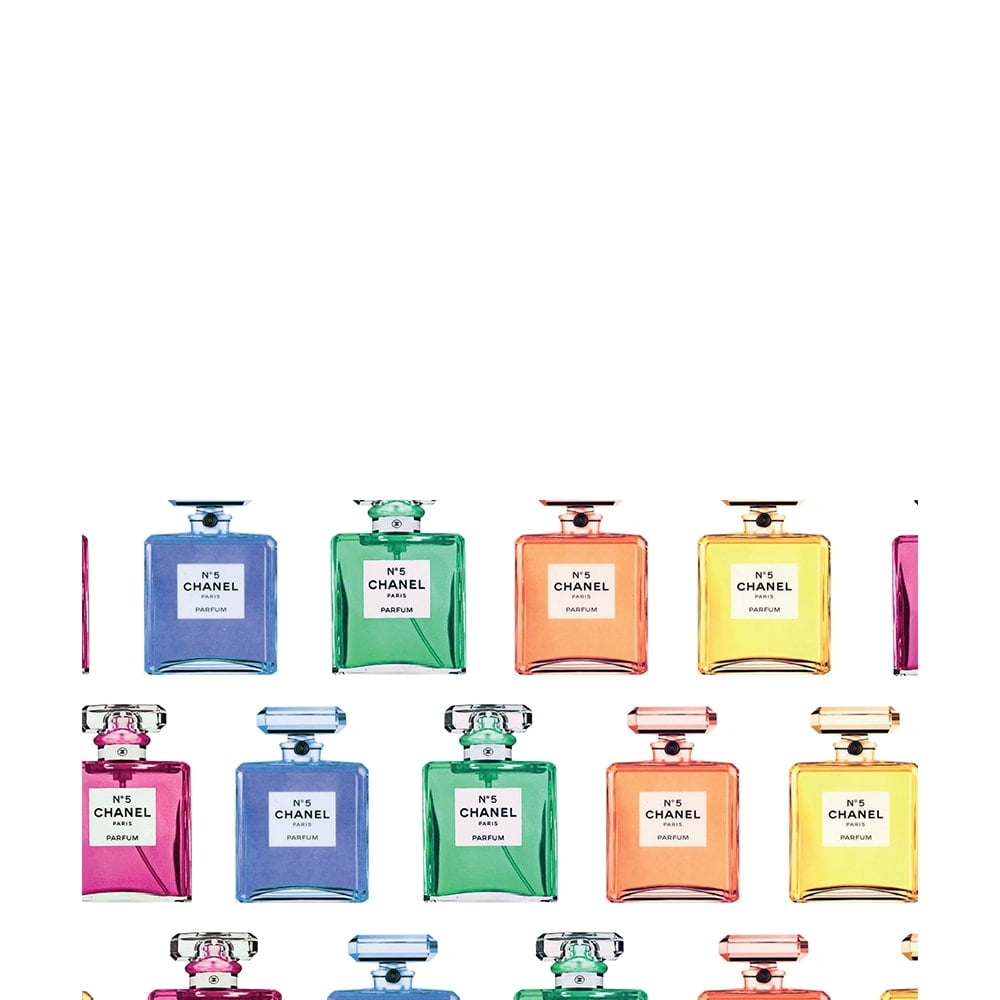 COLORFUL FASHION PERFUME BOTTLES - 14"x14" Canvas Artwork 16 x 20
