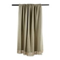 thumbnail image 2 of DII Cotton Diamond Throw Blanket, 50x60", Artichoke, 2 of 4