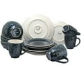 thumbnail image 4 of Elama Perta 16 Piece Stoneware Dinnerware Set, 4 of 6