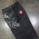 thumbnail image 3 of Pantalones vaqueros vintage lavados con tendencia de moda callejera para mujer, pantalones de pierna ancha rectos estilo Joker estilo Harajuku Y2K, pantalones punk rock para parejas, 3 of 5