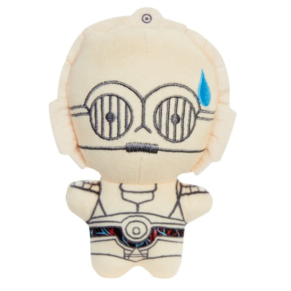 Star Wars Moodiverse Plush Figures with Emotion-Inspired Design, Small Collectible Soft Toys (Styles May Vary)
